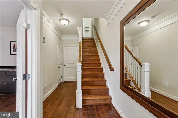 a picture of a bench in front of a door