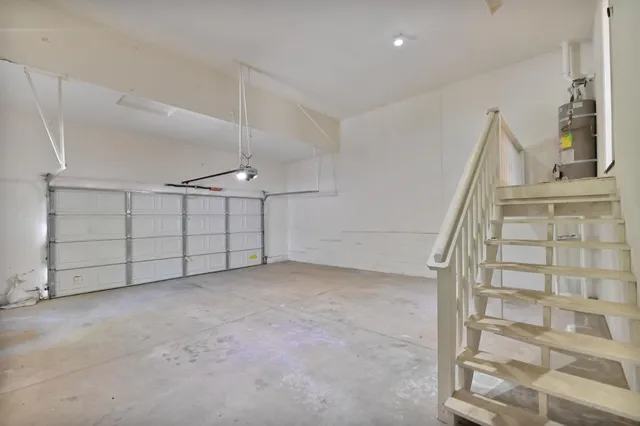 a view of backyard of house