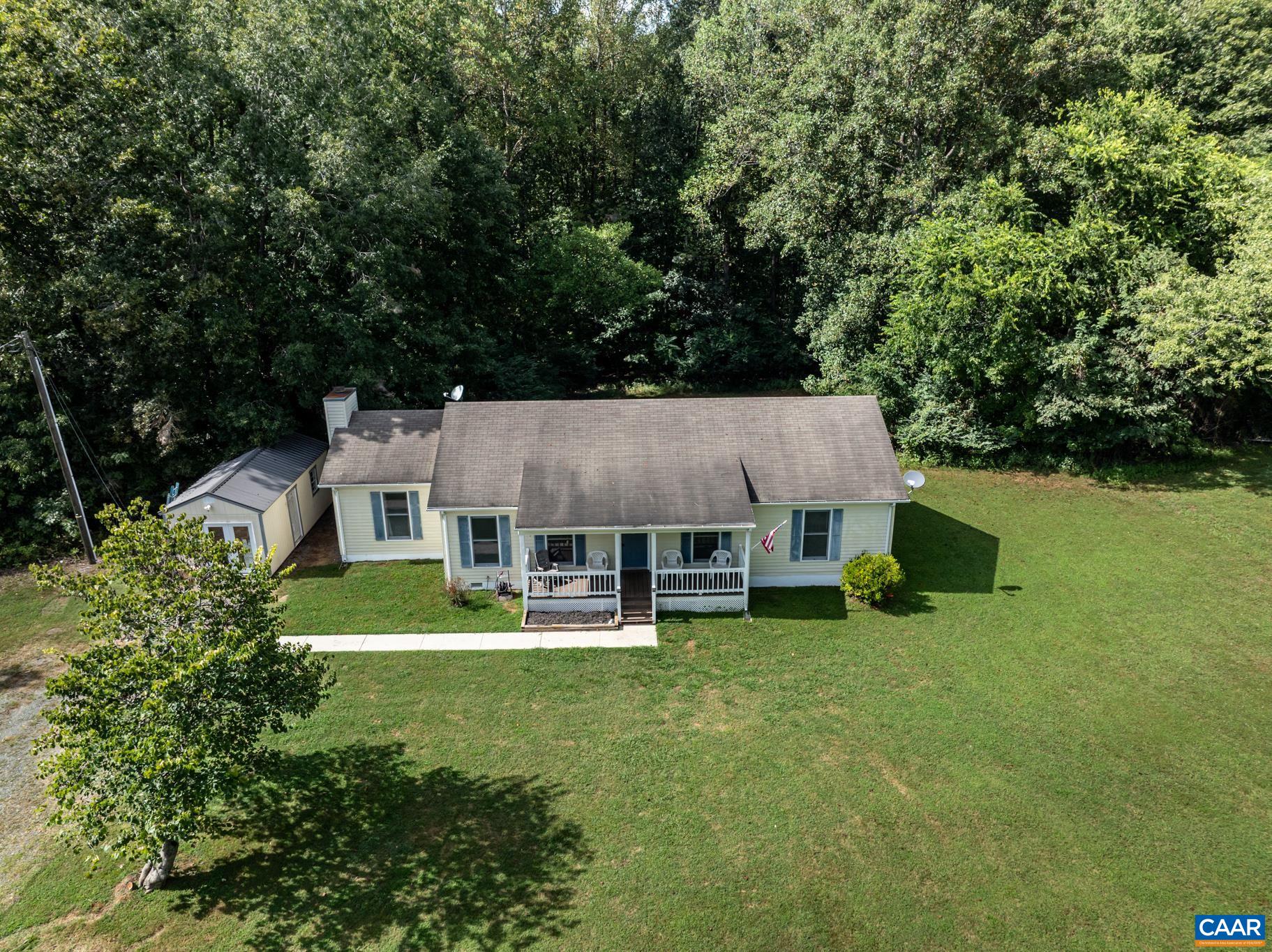 858 James River Road Scottsville, VA 24590 - Photo 7 of 33 an aerial view of a house