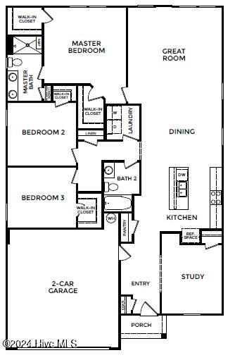 103 Ginters Park Road, Unit 53A Supply, NC 28462 - Photo 8 of 9 Plan maybe flipped on site