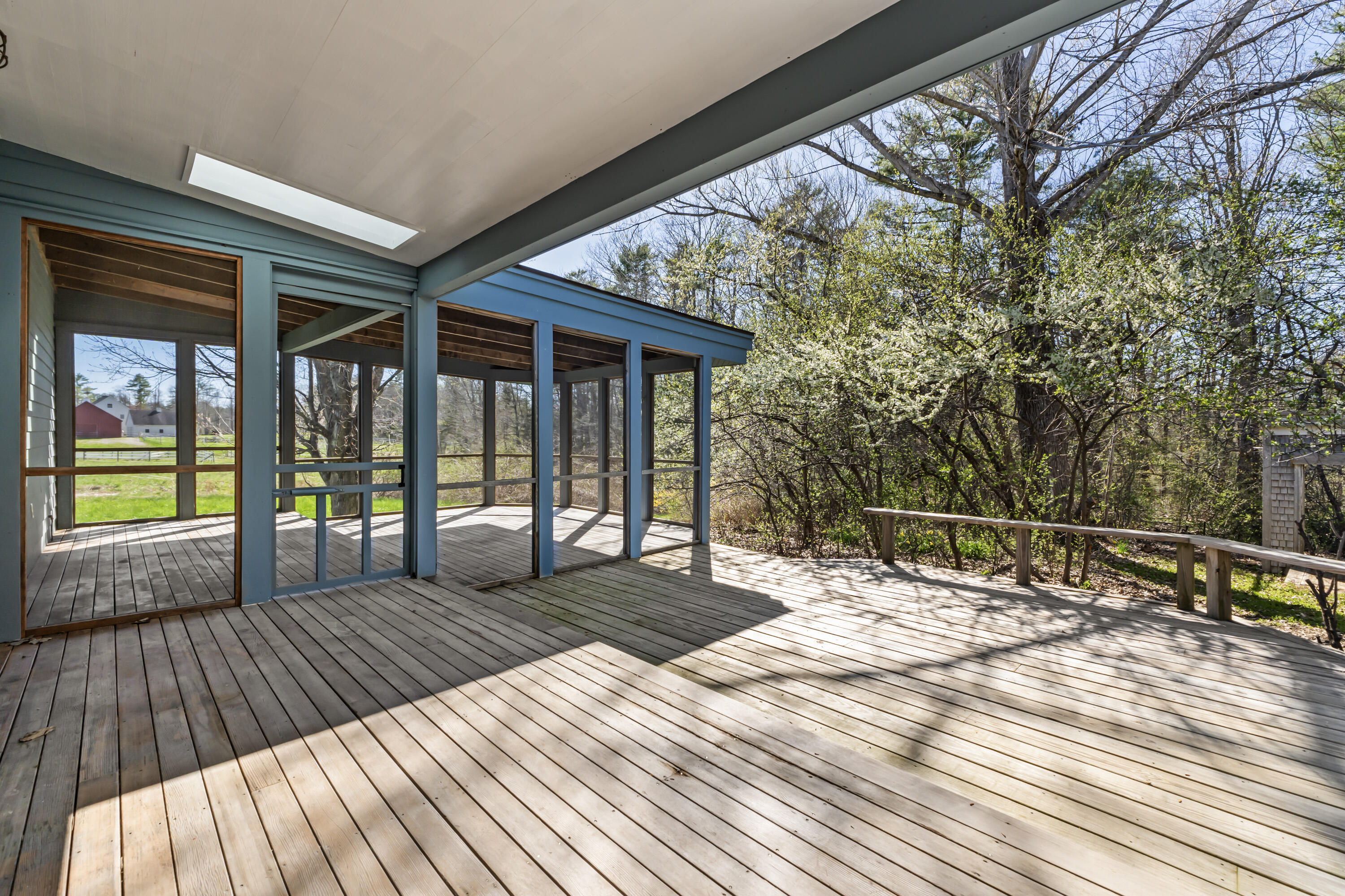 1854 Alna Road Alna, ME 04535 - Photo 70 of 79 Deck & Screened Room