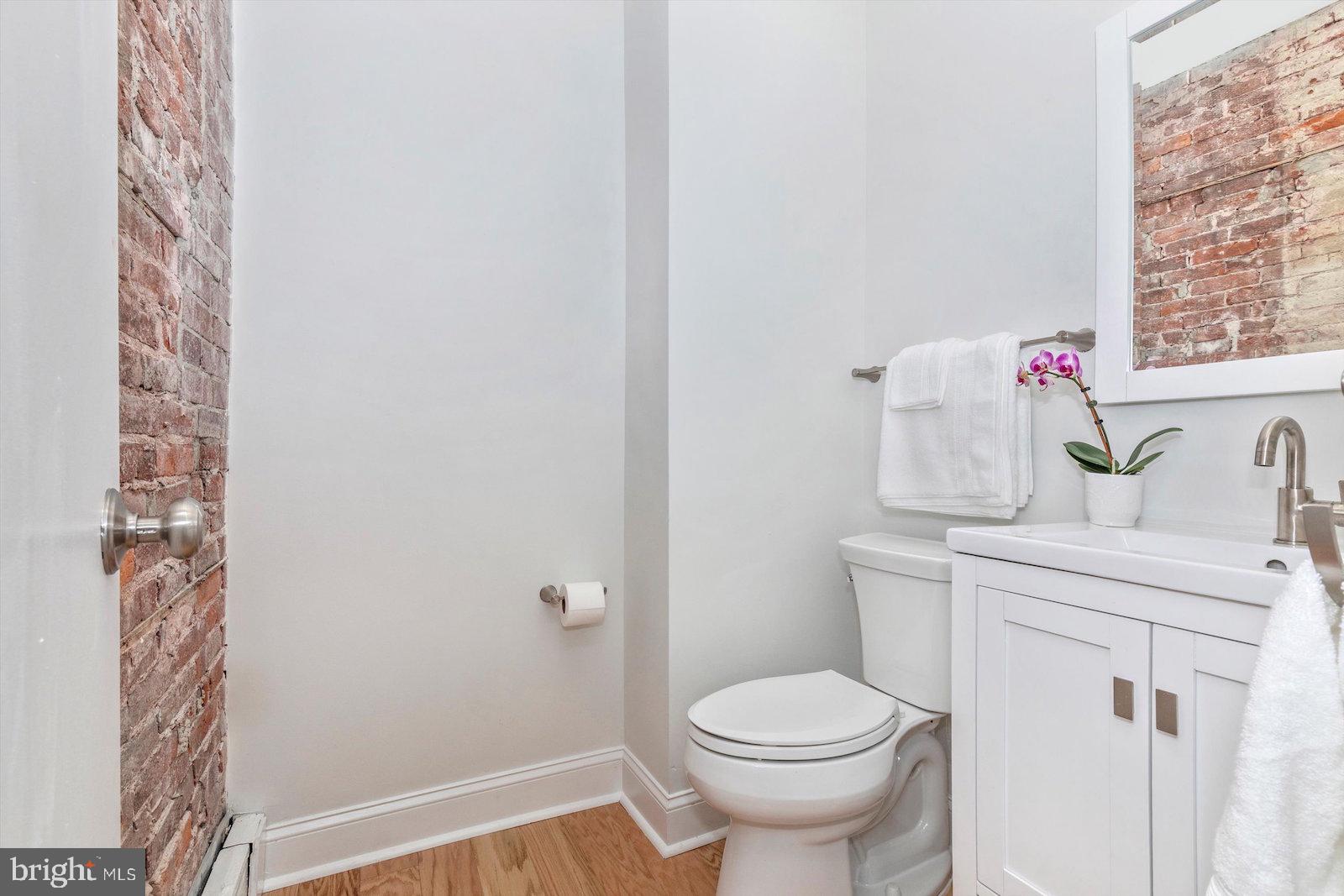 6 East Brookhaven Road Wallingford, PA 19086 - Photo 16 of 70 Remodeled 1st Floor Half Bathroom