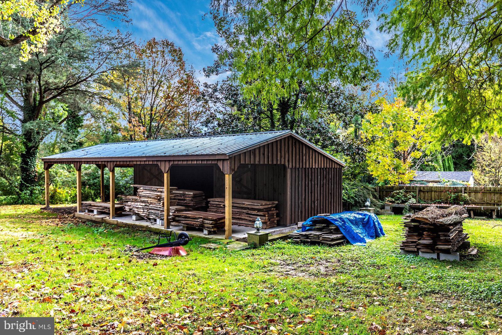6 East Brookhaven Road Wallingford, PA 19086 - Photo 56 of 70 Newly Constructed Lean-To Barn