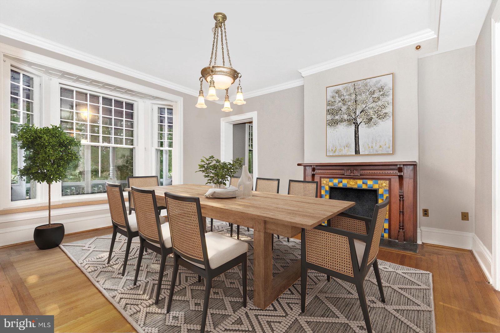6 East Brookhaven Road Wallingford, PA 19086 - Photo 7 of 70 Dining Room (virtual staging)