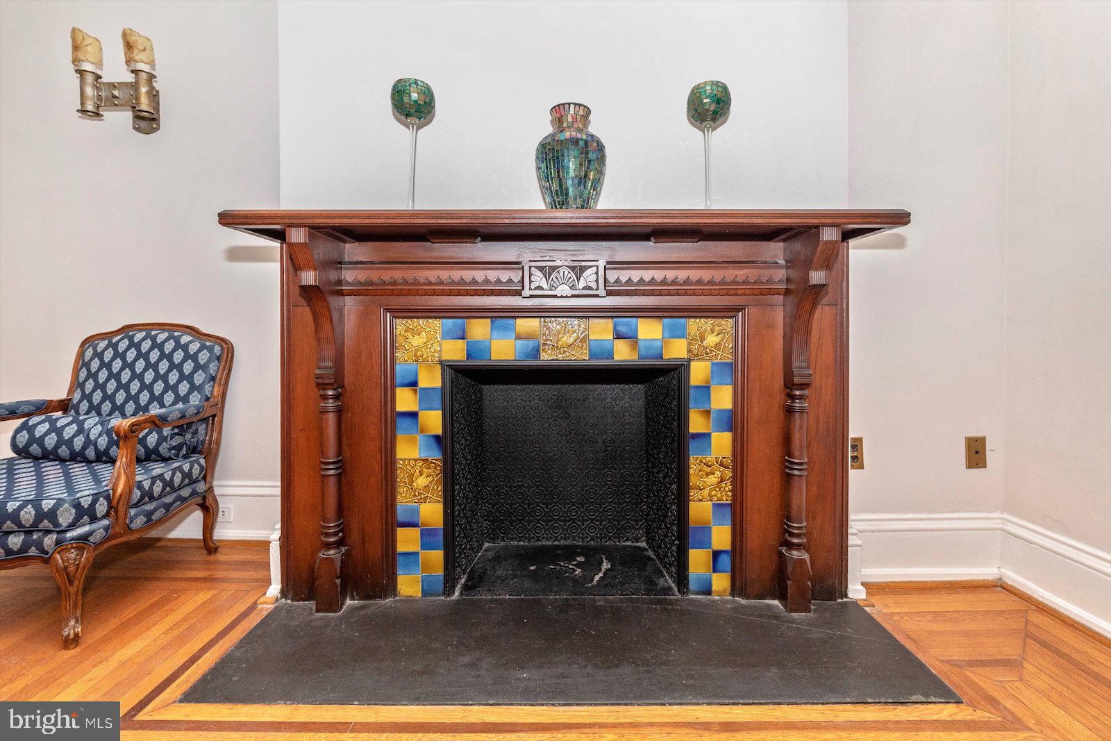 6 East Brookhaven Road Wallingford, PA 19086 - Photo 8 of 70 Dining Room Fireplace