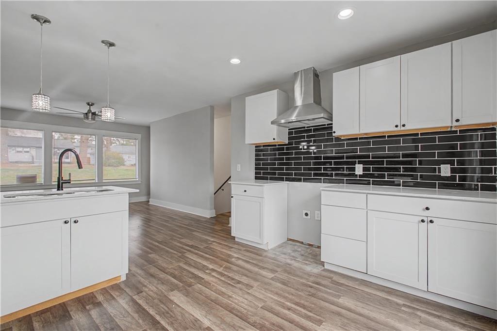 2835 Laguna Drive Decatur, GA 30032 - Photo 8 of 25 a kitchen with a sink and cabinets