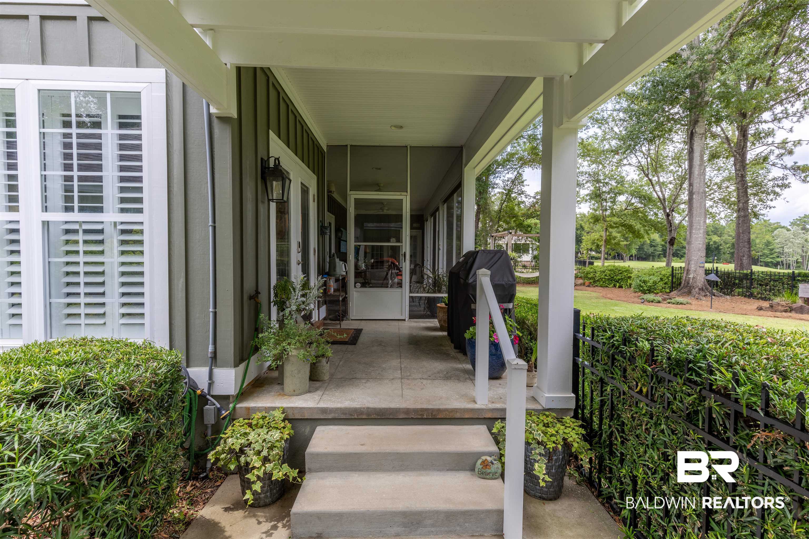 32968 Steelwood Ridge Road Loxley, AL 36551 - Photo 26 of 38 Covered Back Porch overlooking the golf course