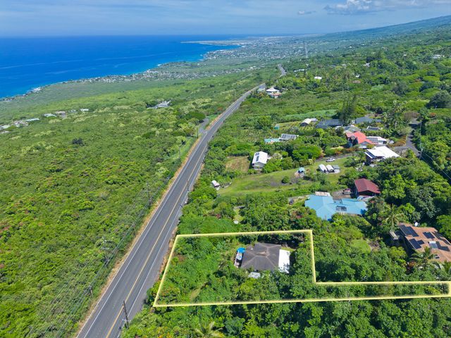 a view of a lush green field