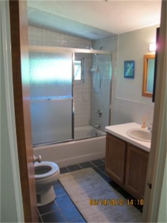 29 Peacock Farm Road Lexington, MA 02421 - Photo 10 of 12 a bathroom with a sink a toilet and shower