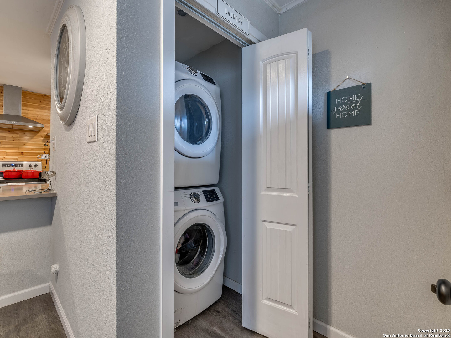7711 Callaghan Road, Unit 702 San Antonio, TX 78229 - Photo 34 of 49 a utility room with dryer and washer