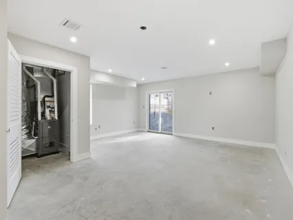 a front view of a house with a garage