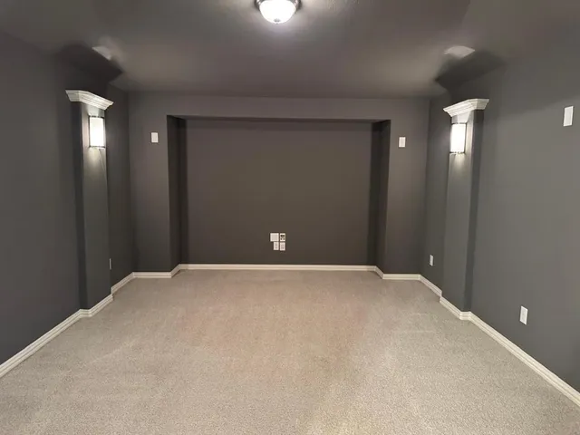 a view of empty room