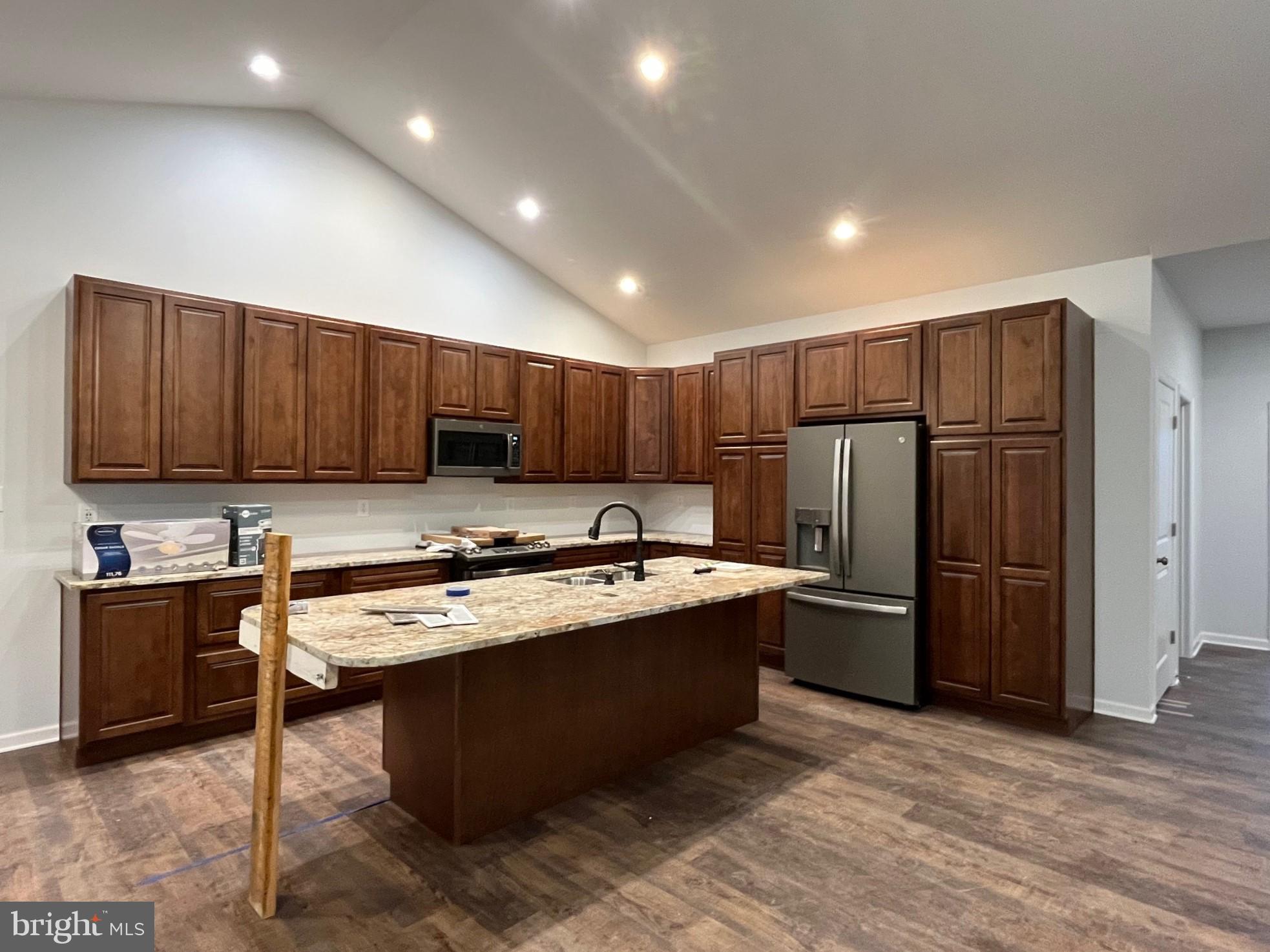 106 Bismark Road Inwood, WV 25428 - Photo 4 of 5 Kitchen with Vaulted Ceilings