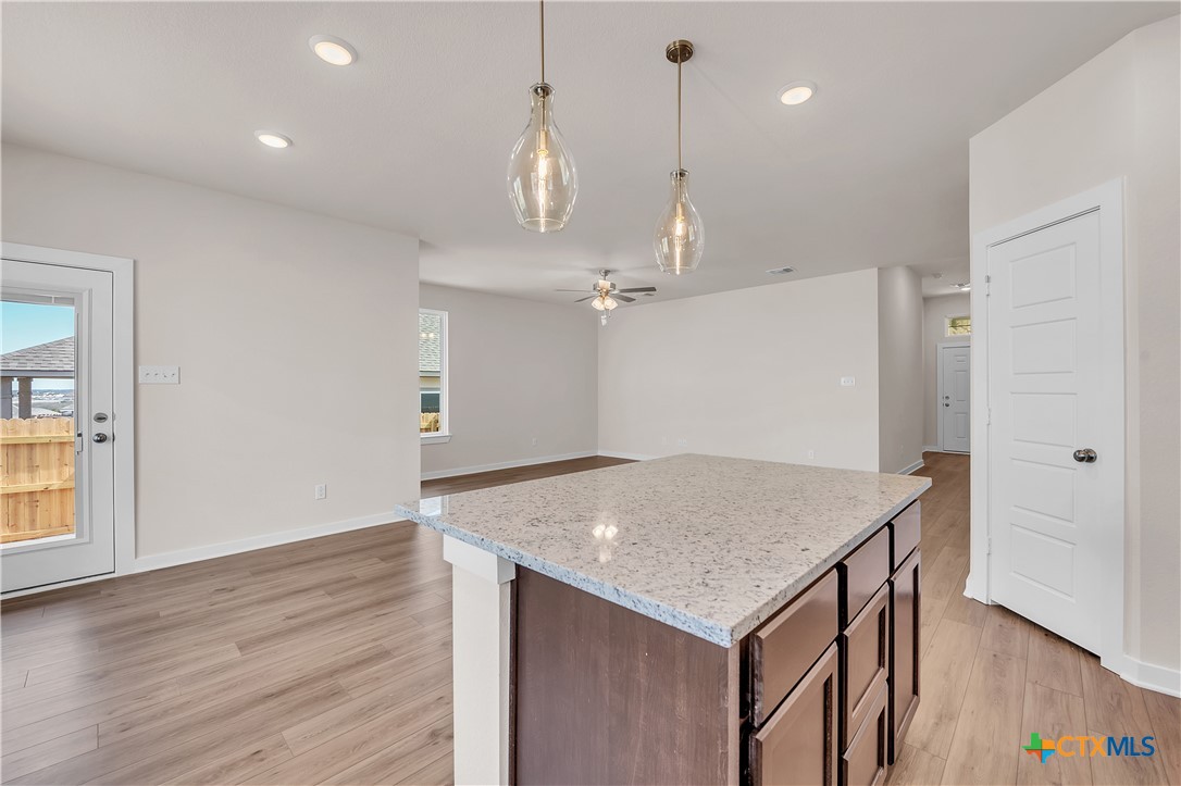 262 Wind Ridge Drive Copperas Cove, TX 76522 - Photo 23 of 30 an empty room with wooden floor and entrance