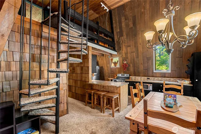 a outdoor living space with patio furniture