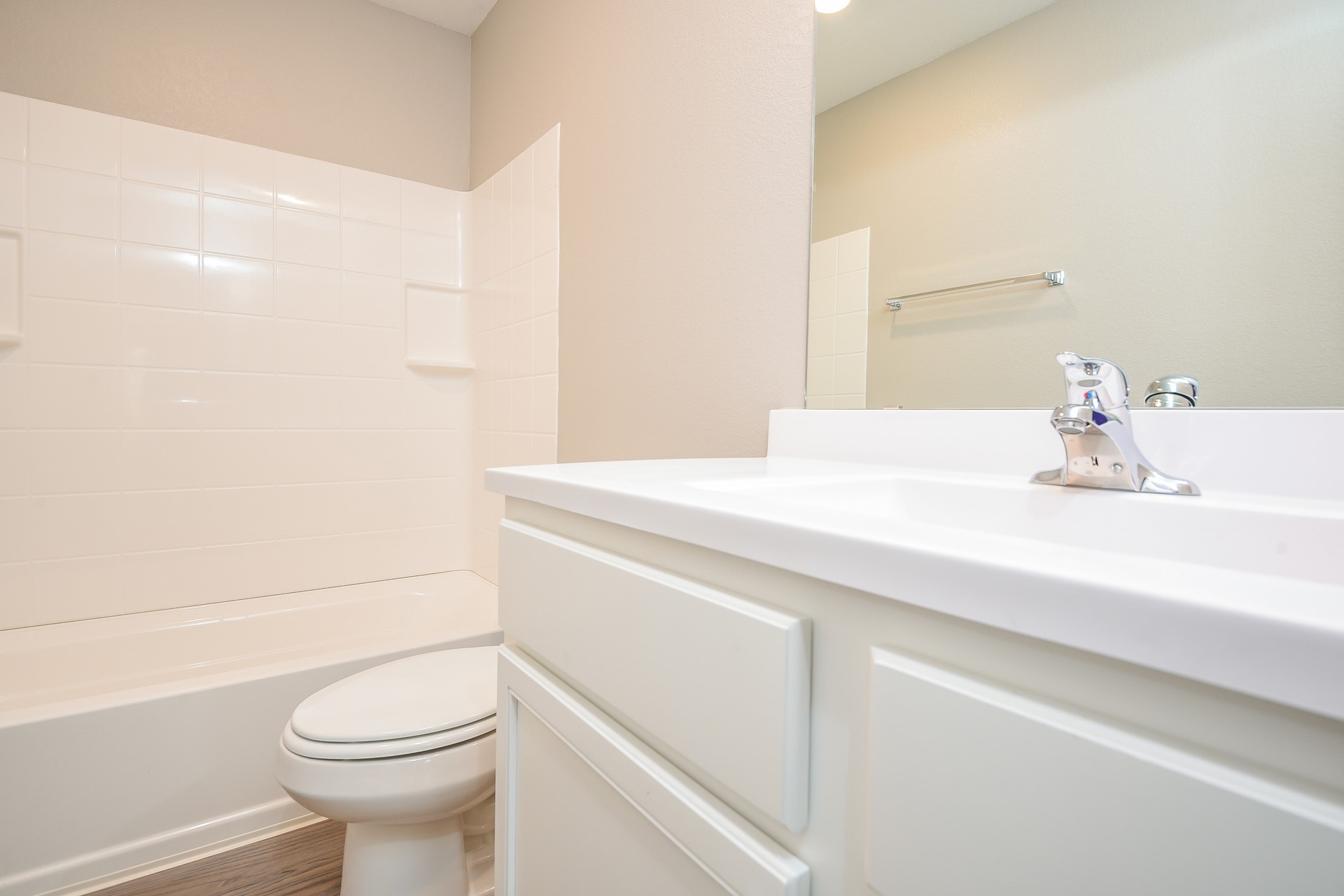 28041 Irving Drive Magnolia, TX 77355 - Photo 8 of 16 a bathroom with a sink a toilet and shower