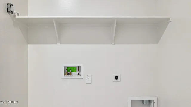 a view of closet area