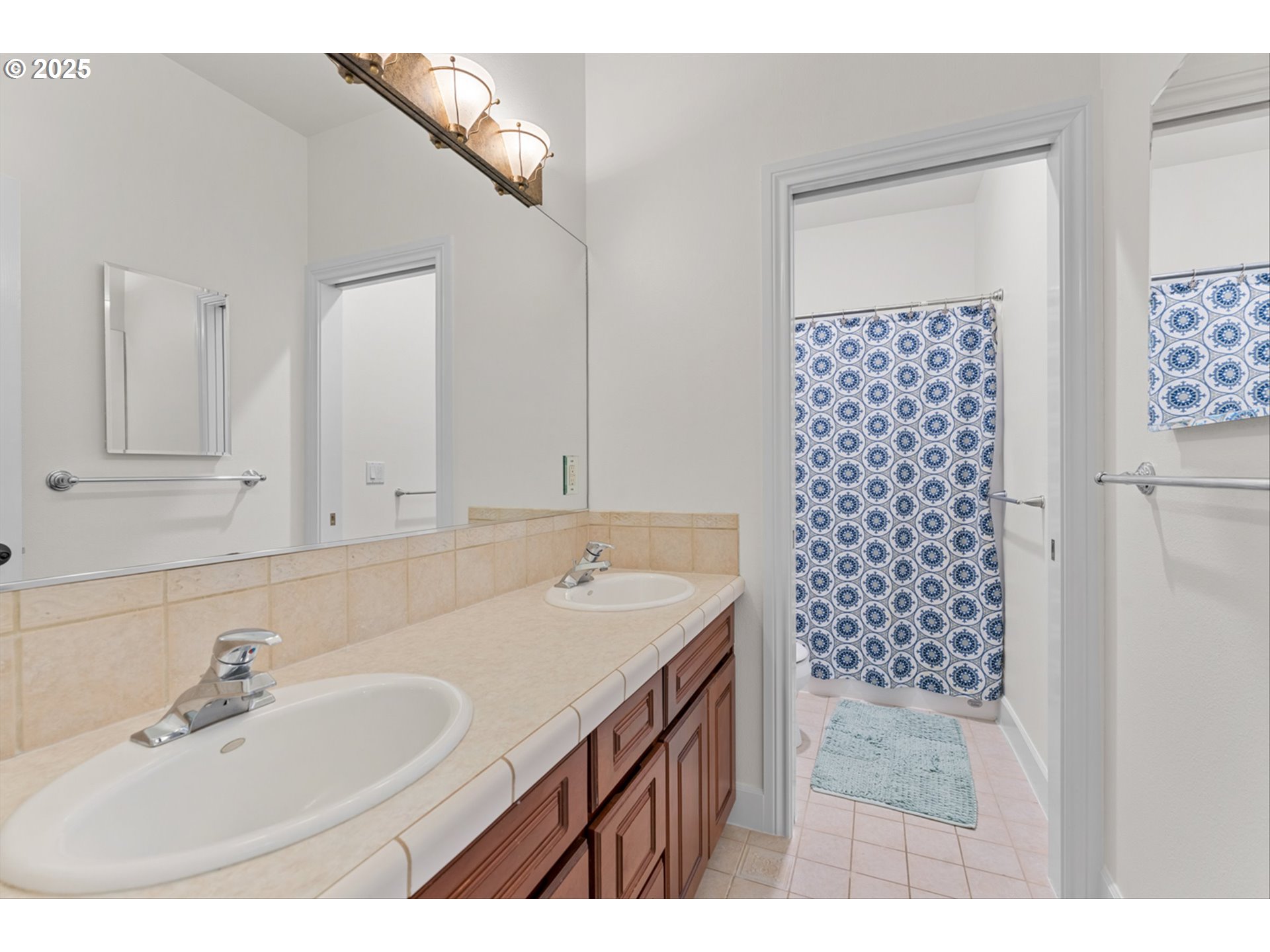 2711 Northwest 28th Circle Camas, WA 98607 - Photo 32 of 45 a bathroom with a sink and a mirror