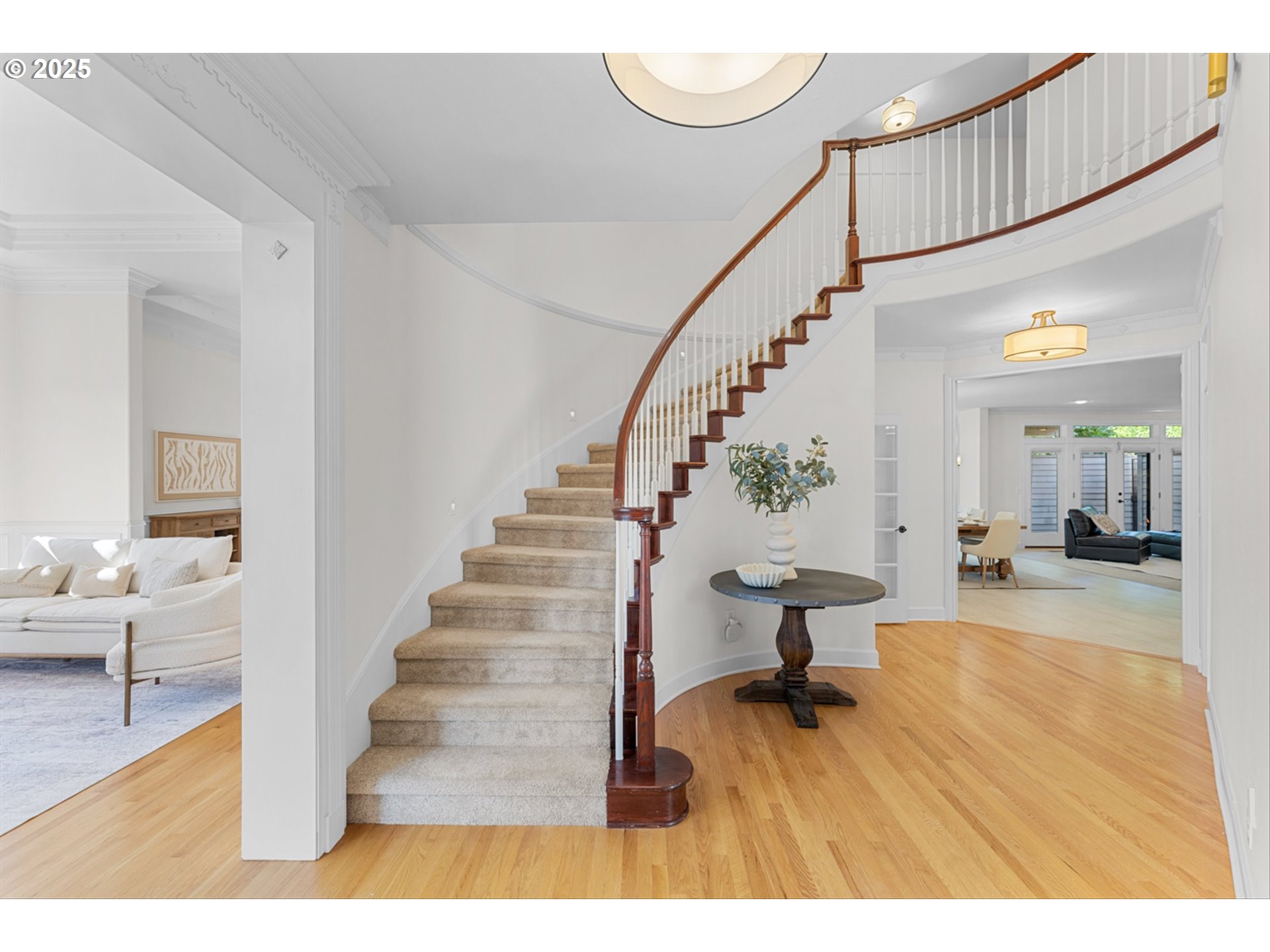 2711 Northwest 28th Circle Camas, WA 98607 - Photo 7 of 45 a view of entryway and hall with wooden floor