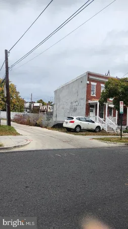 a car parked on the side of the road