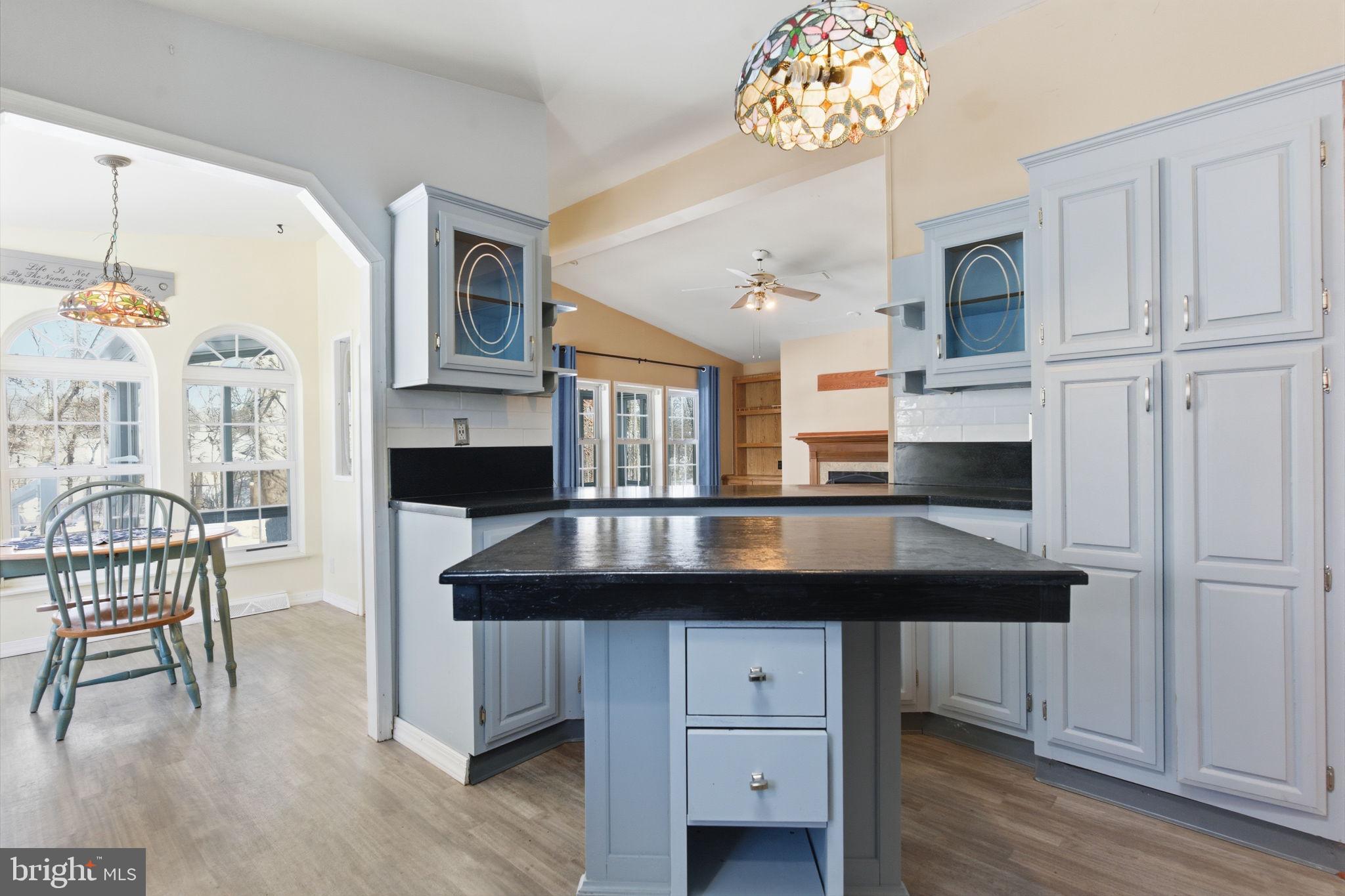 435 Spring Meadow Circle New Hope, PA 18938 - Photo 11 of 38 a kitchen with a table chairs and a refrigerator