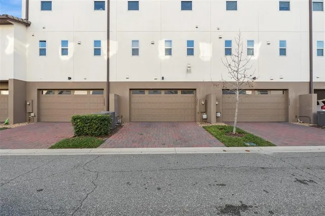 a front view of a house with yard