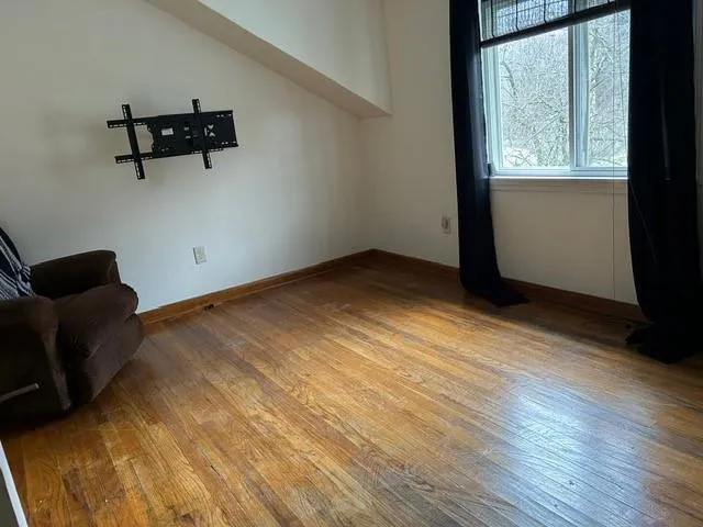 a room with a window