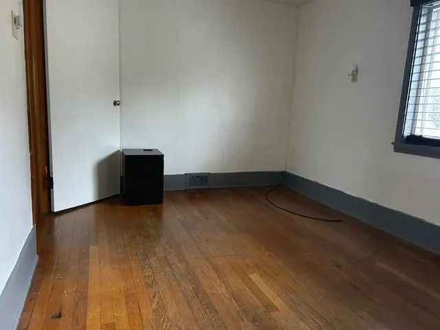 wooden floor in an empty room