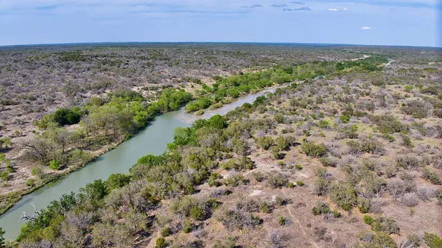 a view of a yard with an outdoor space