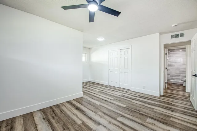wooden floor in an empty room