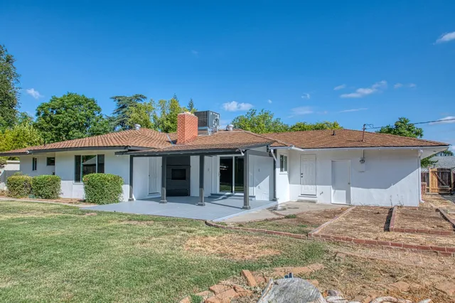 a view of a door with a potted plant