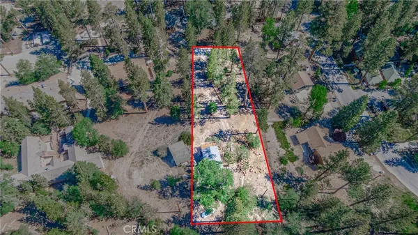 an aerial view of house with outdoor space