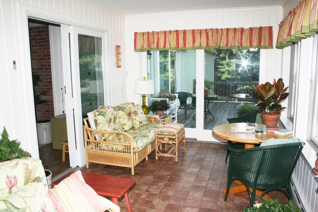18 Willicutt Road Chesterfield, MA 01012 - Photo 15 of 27 a dining room with furniture and a large window