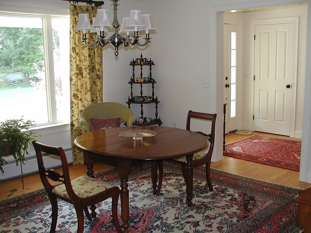 18 Willicutt Road Chesterfield, MA 01012 - Photo 9 of 27 a view of a dining room with furniture and wooden floor
