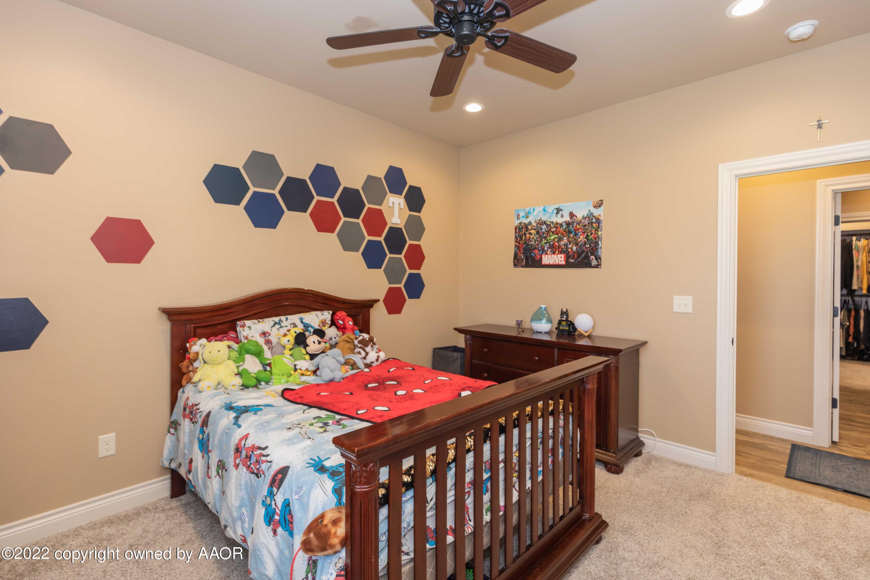 13487 Silverpointe Road Amarillo, TX 79124 - Photo 57 of 65 BEDROOM 4 VIEW 4