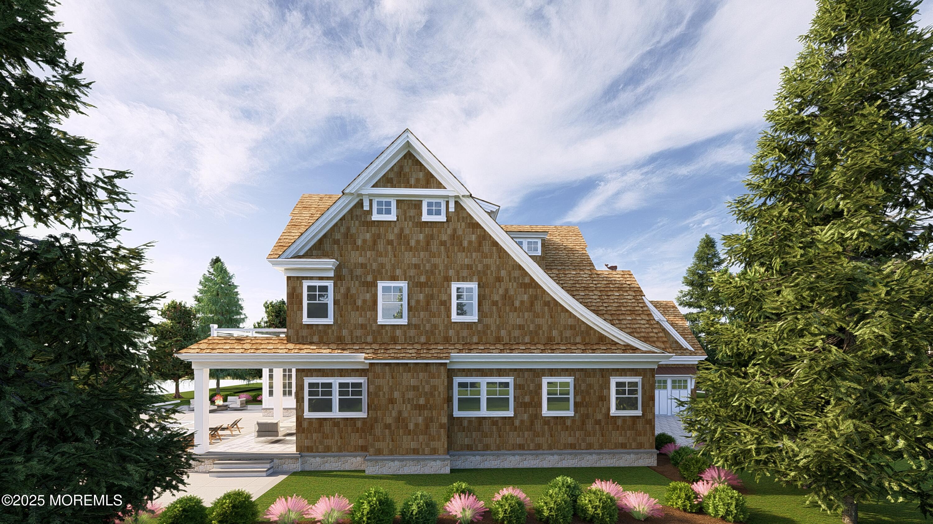 2639 River Road Manasquan, NJ 08736 - Photo 6 of 15 a front view of a house with garden