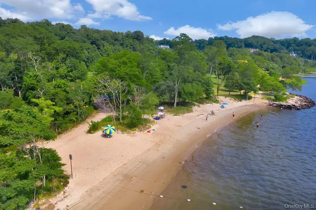 an aerial view of a houses on a street