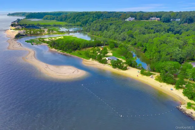 a view of a house with a yard and lake view