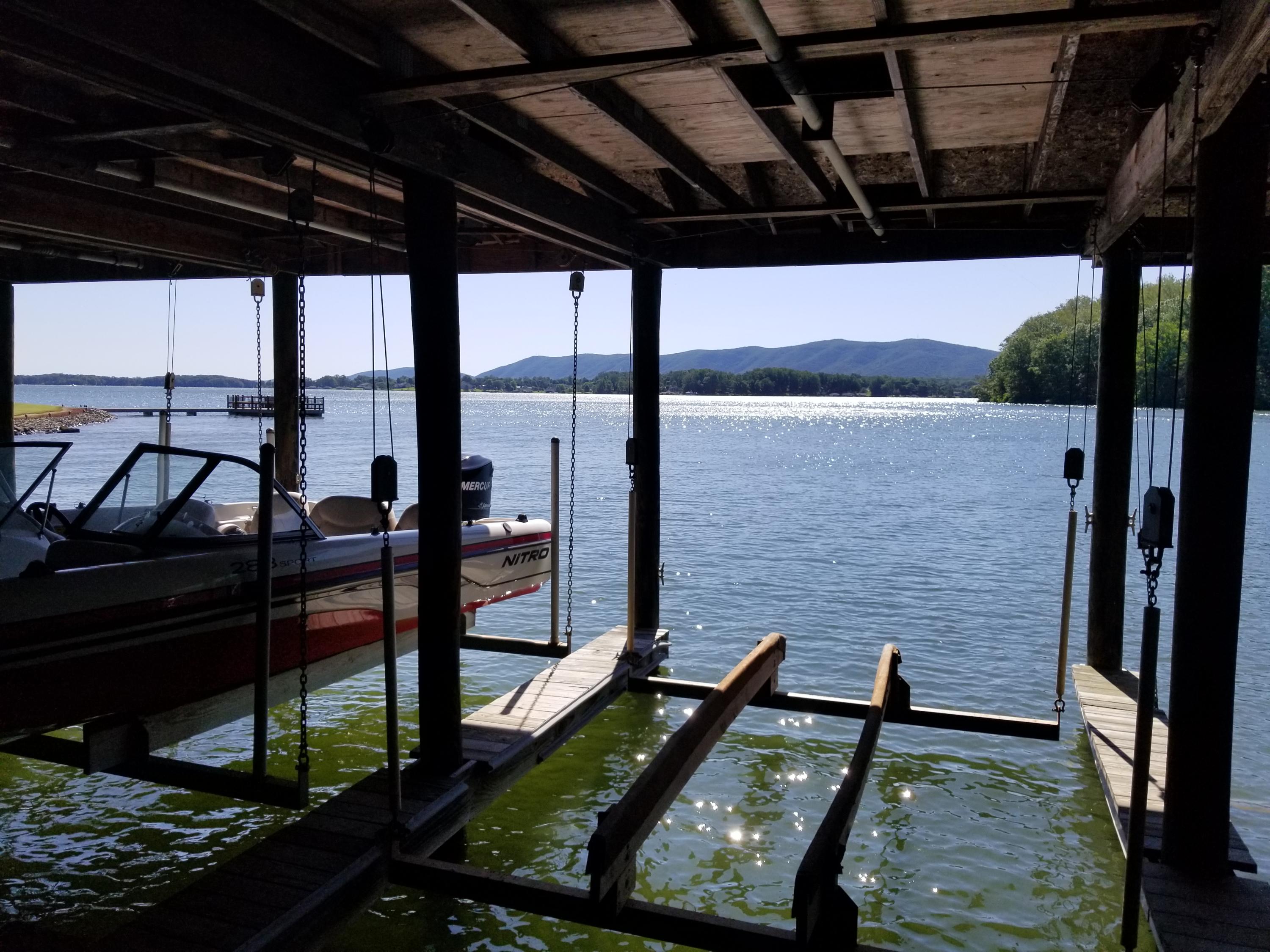 600 Monte Vista Road, Unit 803 Union Hall, VA 24176 - Photo 21 of 26 Boat slip easy in and out