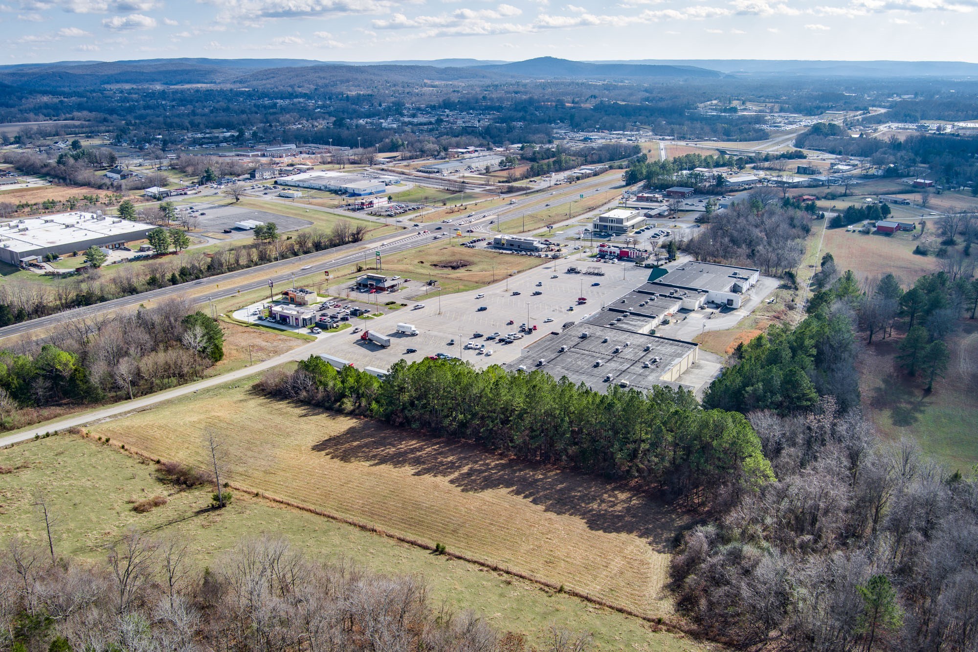 0 Mose Sparta, TN 38583 - Photo 2 of 2 an aerial view of residential houses with outdoor space