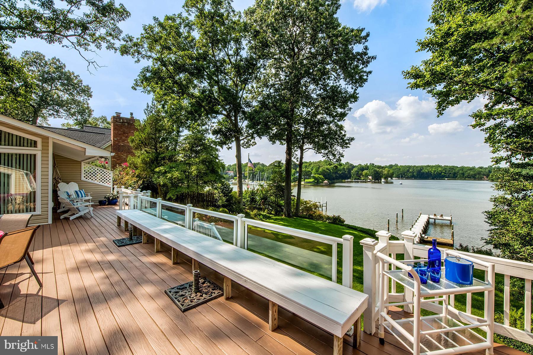 184 Southdown Road Edgewater, MD 21037 - Photo 24 of 30 Waterside deck is perfect for entertaining