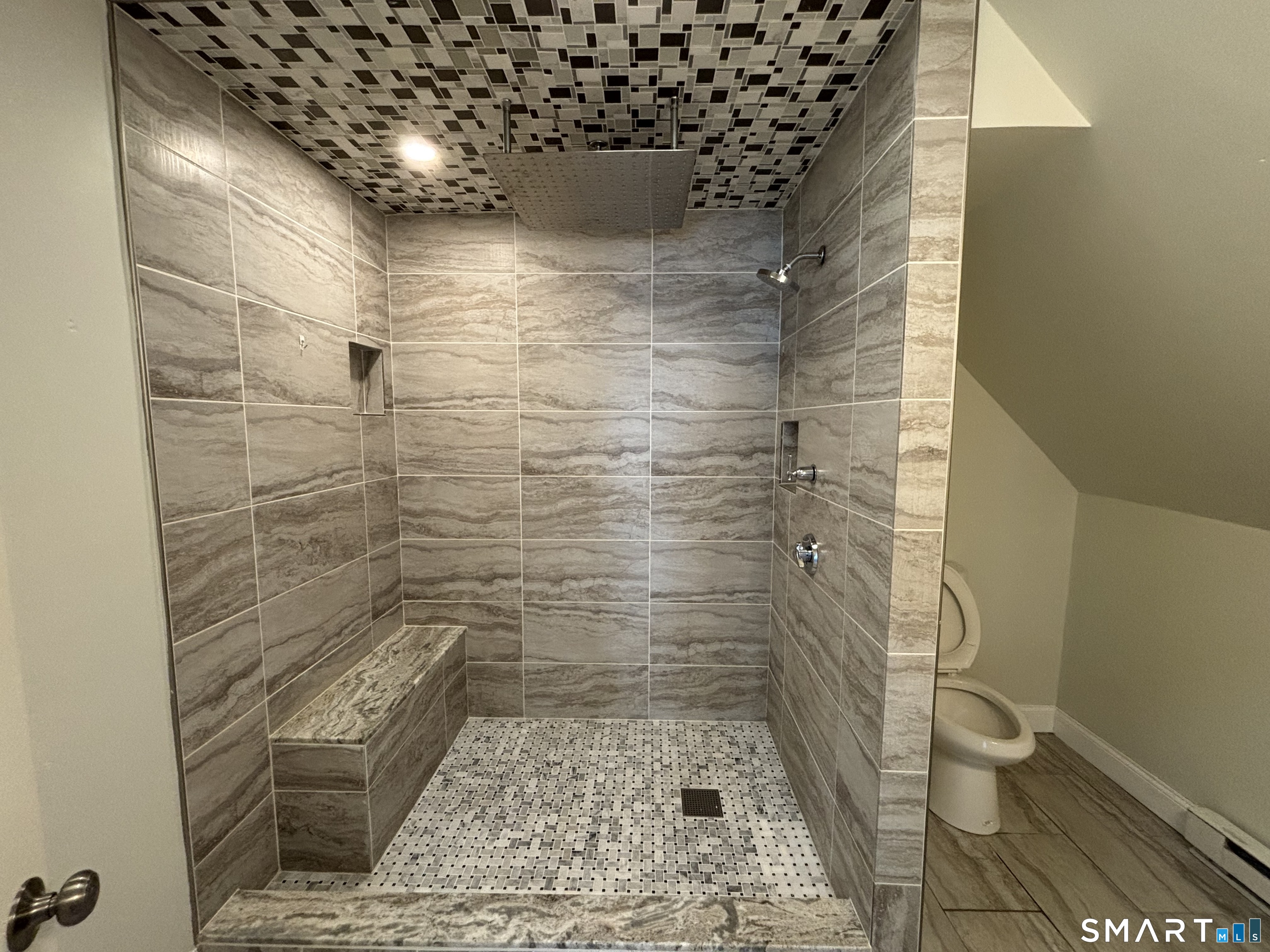 241 Lewis Street Bridgeport, CT 06605 - Photo 30 of 33 a bathroom with a shower