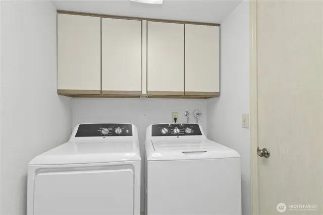 an aerial view of a house with outdoor space