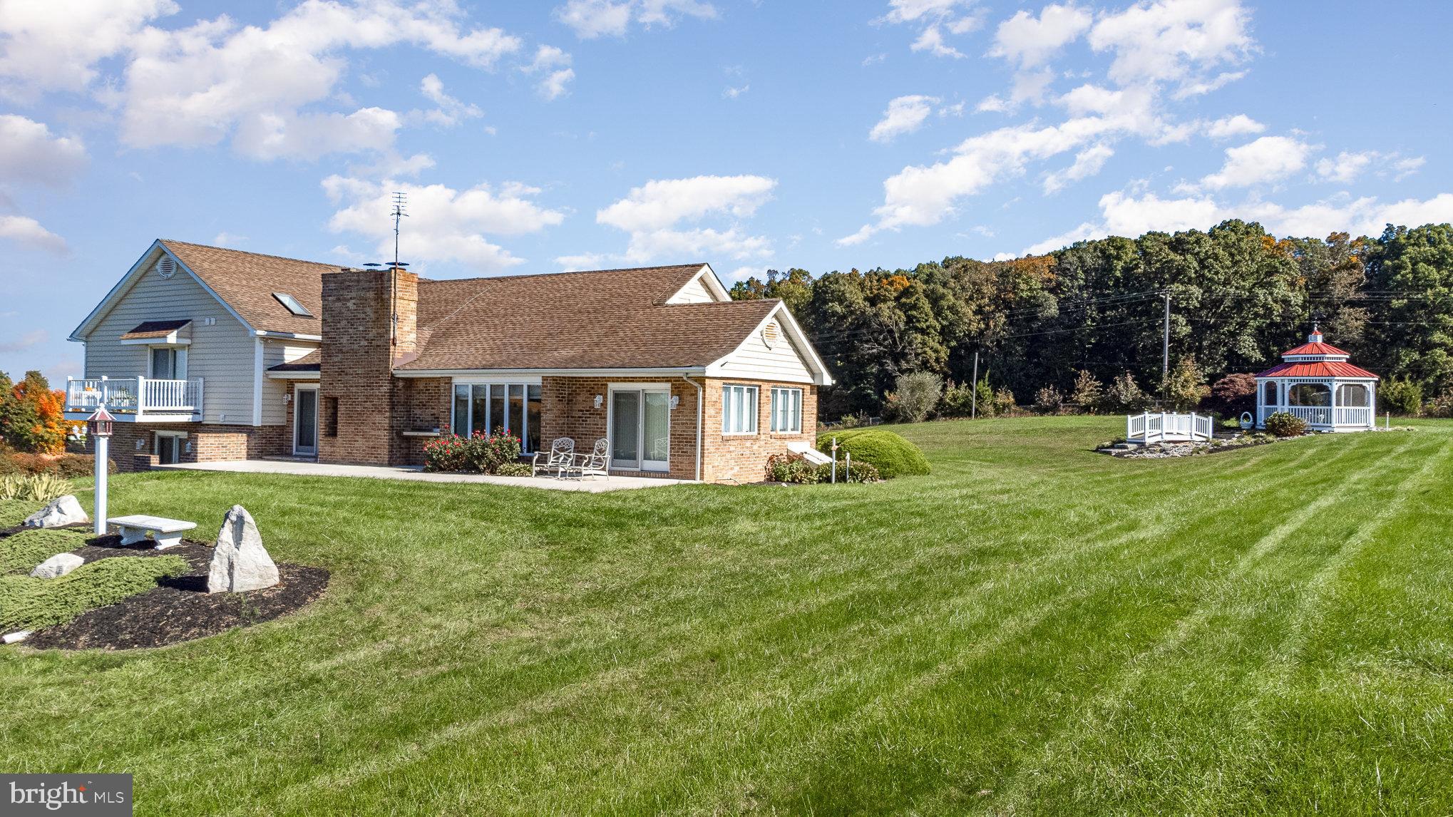 4208 Harford Creamery Road White Hall, MD 21161 - Photo 8 of 73 Large patio - entertain or enjoy the sunrise/sets