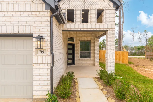 a entryway of a house