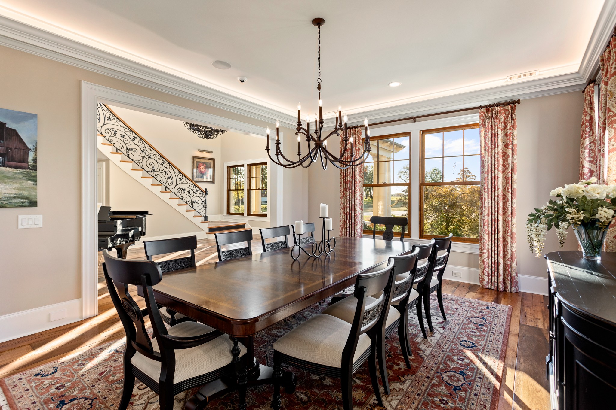 11137 Threet Road Christiana, TN 37037 - Photo 8 of 49 a view of a dining room with furniture window and wooden floor