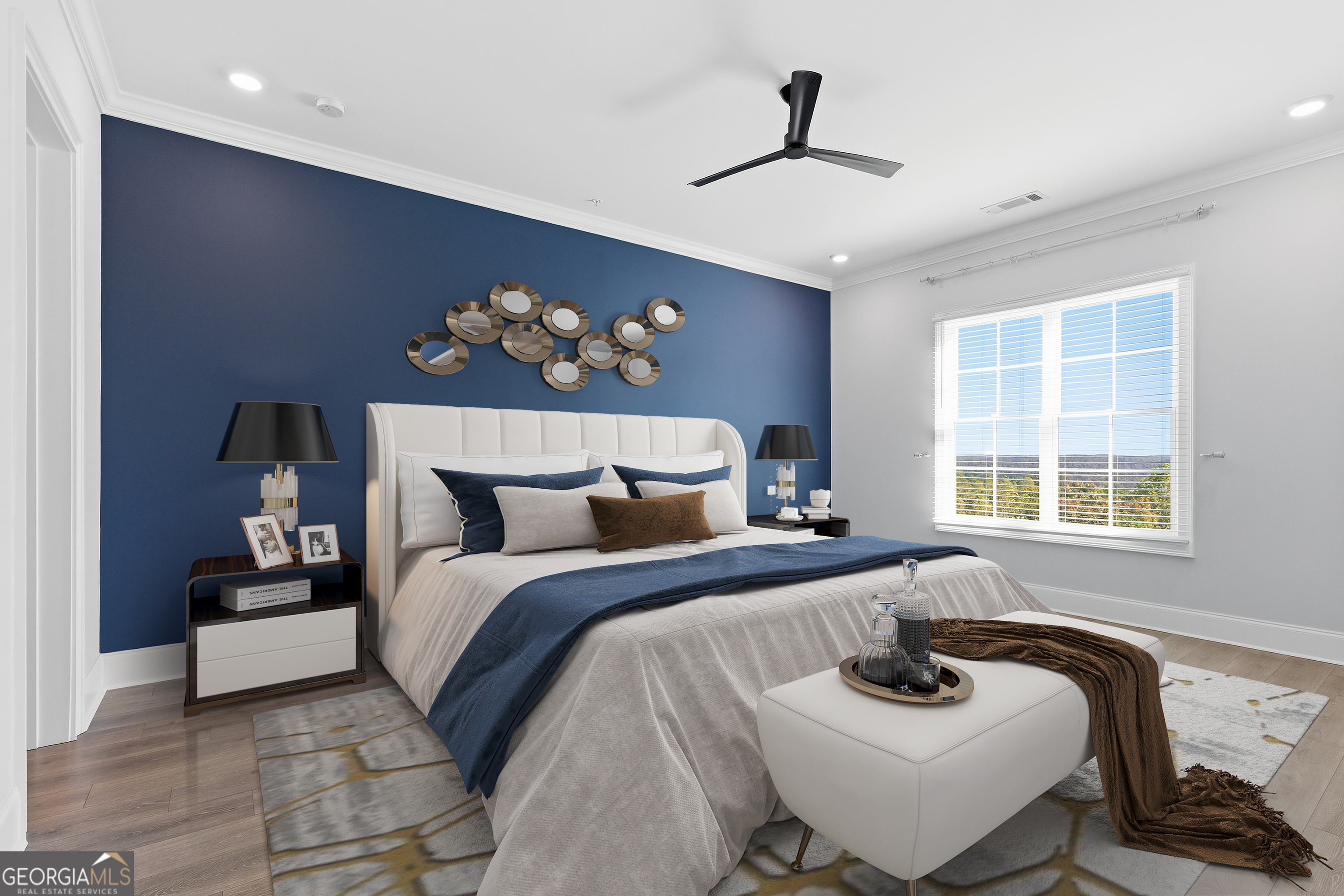 17 Cottage Lane, Unit 202 Toccoa, GA 30577 - Photo 15 of 43 a bedroom with bed and window