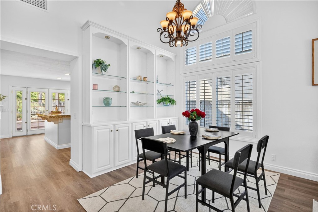 11562 Chadwick Road Corona, CA 92878 - Photo 4 of 39 Formal Dining features a built in cabinet for extra dishes and to show off your treasures