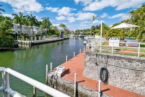 a view of a lake from a balcony