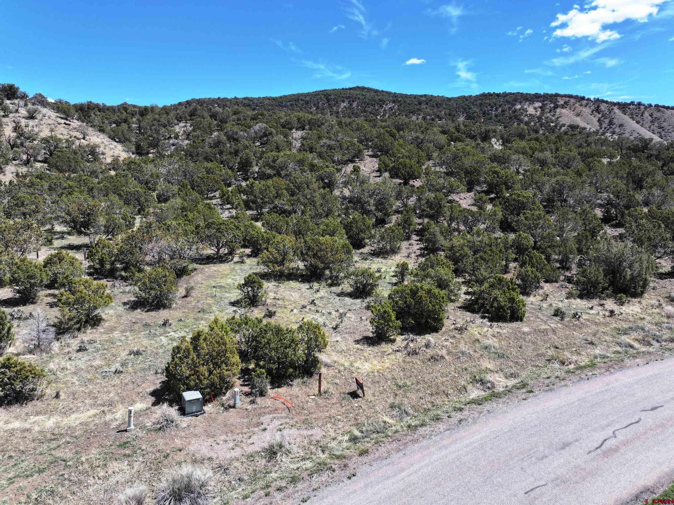 Tbd (lot 10 7250th Road Montrose, CO 81403 - Photo 12 of 22 a view of a dry yard with mountains in the background